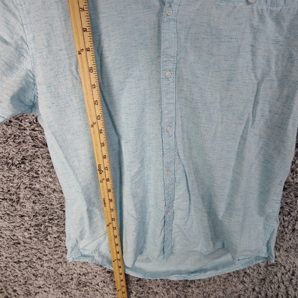 Denim & Flower Ricky Singh Button Up Shirt Short Sleeve Casual Mens SZ XL Resort - Picture 4 of 8